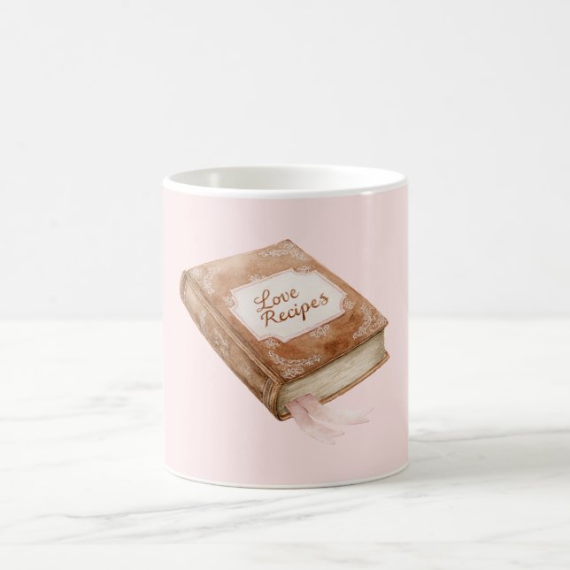 Liebesrezeptebuch Kaffeetasse (Mittel)