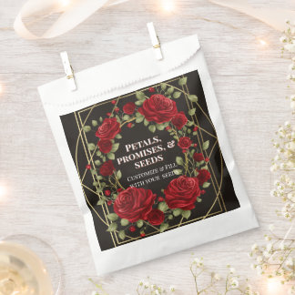 Liebesrosen-Blüten-Saatgut-Päckchen-Geschenktüten Geschenktütchen