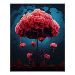 Liebesrosenbrunnen Poster