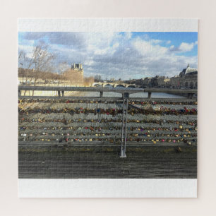 Liebesschlösser an der Seine – Paris Romantik Puzz Puzzle