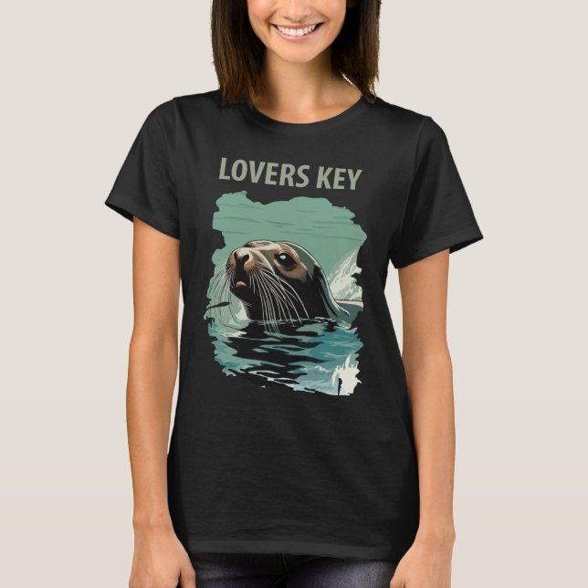 Liebesschlüssel T-Shirt (Vorderseite)