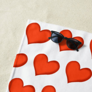 Liebesstrandtuch von Hearts Strandtuch
