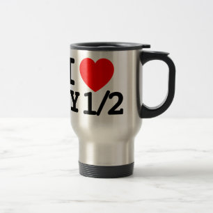 LIEBESTASSE ICH LIEBE MEINE ANDERE HÄLFTE REISEBECHER