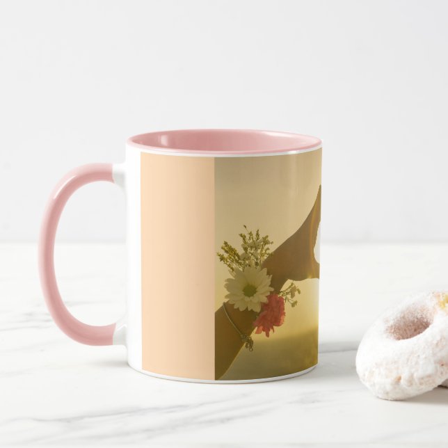 Liebestasse Tasse (Mit Donut)