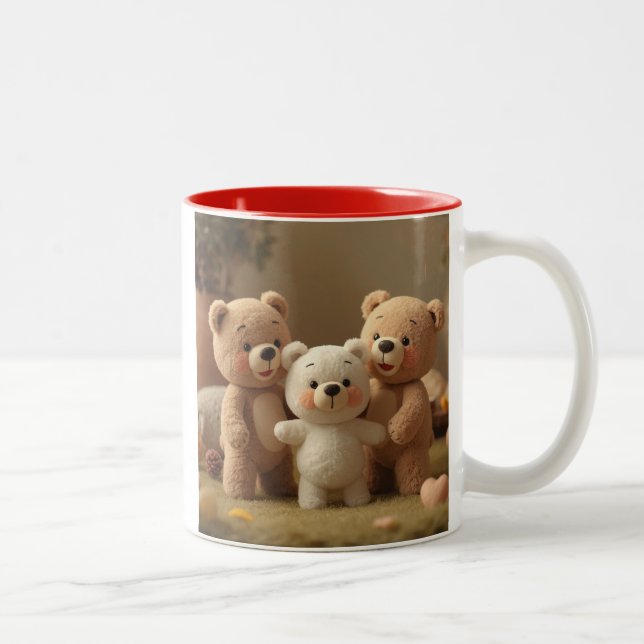 Liebestasse Zweifarbige Tasse (Rechts)