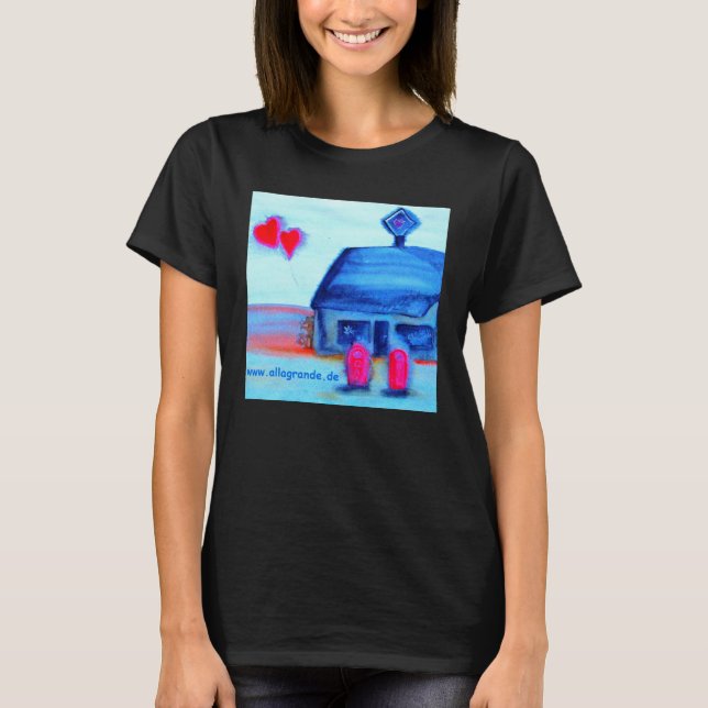 … Liebestations… Kunst durch Jutta Gabriel… T-Shirt (Vorderseite)