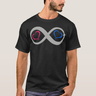 Liebesunendlichkeit für unendliche Liebe Mädchen T-Shirt