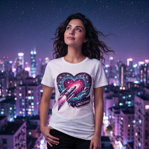 Liebesuniversum Design erkunden Tri-Blend Shirt