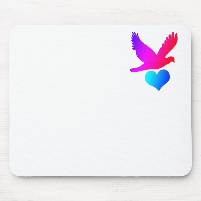 Liebesvogel 2 mousepad (Vorne)
