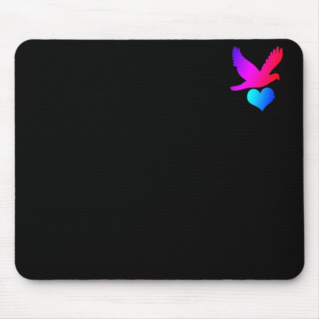 Liebesvogel 2 mousepad (Vorne)