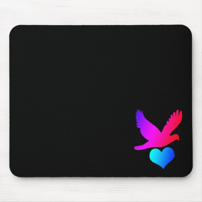Liebesvogel 2 mousepad (Vorne)