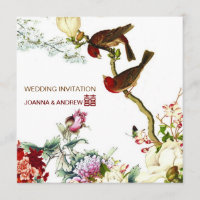 Liebesvögel Blühend Blume Chinesische Hochzeit ©