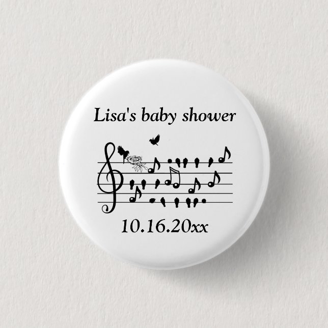 Liebesvögel, die eine Erweiterung der Familie erwa Button (Vorderseite)