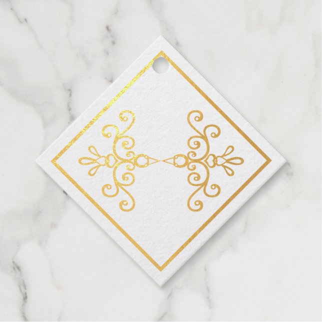 Liebesvögel Geschenkanhänger (Vorderseite)