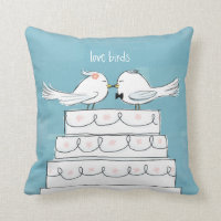 Liebesvögel Hochzeitskuchen Braut & Groom Kiss