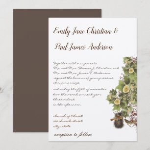 Liebesvögel Nisten Aqua Blaue Schrift Hochzeit Einladung