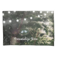 Liebesvögel + Pine Tree Night Whimsical Individuel