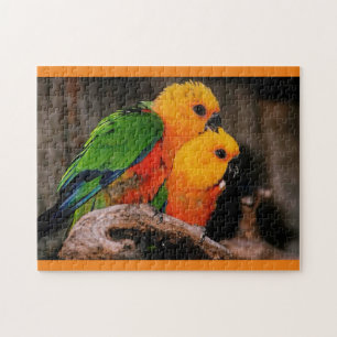 Liebesvögel Puzzle