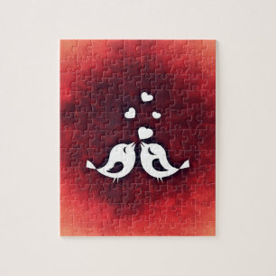 Liebesvögel Puzzle