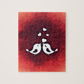 Liebesvögel Puzzle