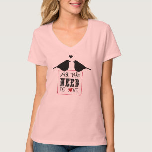 Liebesvögel T-Shirt