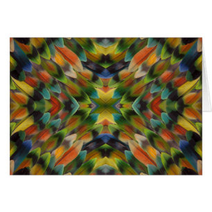 Liebesvogelfeder-Kaleidoskop