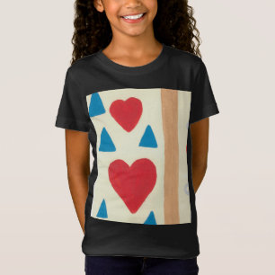 Liebesweg Mädchen Feines Jersey-T-Shirt T-Shirt