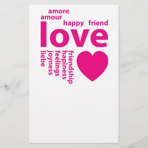 Liebesworte Flyer