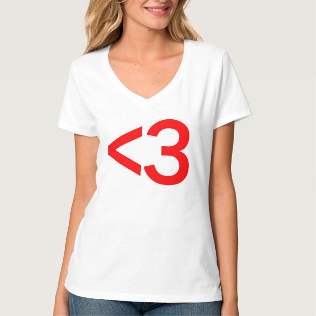 Liebesymbol T-Shirt (Vorderseite)