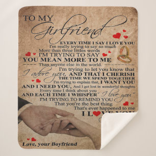 Liebeszitat für Freundin   Süßes Dekorationsgesche Sherpadecke