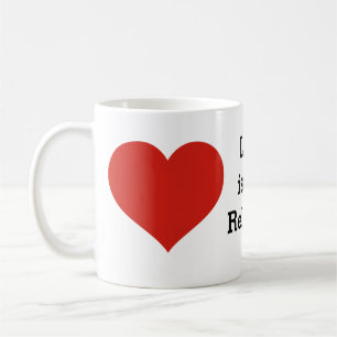 Liebeszitat kaffeetasse