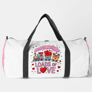 Liebeszug Herz-Trainingsanzug zum Valentinstag Duffle Bag