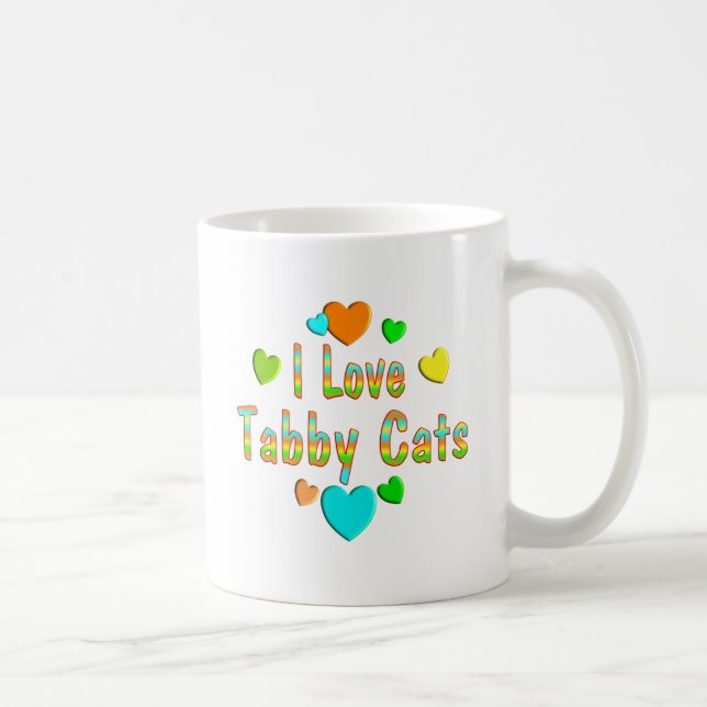 Liebetabby-Katzen Kaffeetasse (Rechts)