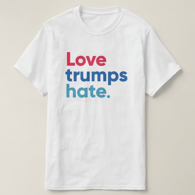 Liebetrumpf-Hass-T - Shirt (Design vorne)