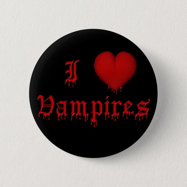 LiebeVampires des KRW-Bratenfett-Blut-I Button (Vorderseite)