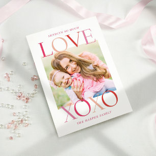 Liebevoll gestaltete Valentinstagskarte mit editie Feiertagskarte