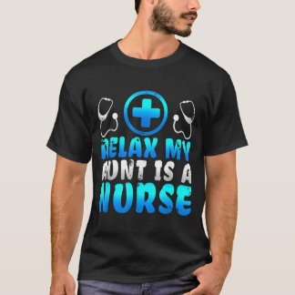 Liebevolle Entspannung Tante ist eine Krankenschwe T-Shirt