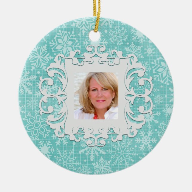 Liebevolle im keramik ornament (Vorne)