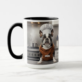 Liebevoller Boston Terrier Personalisiert Tasse