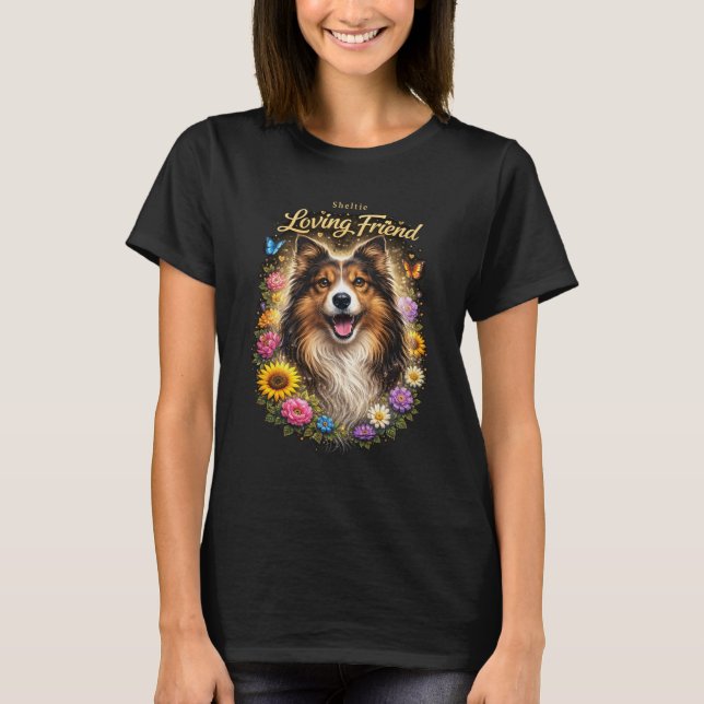 Liebevoller Freund T-Shirt (Vorderseite)