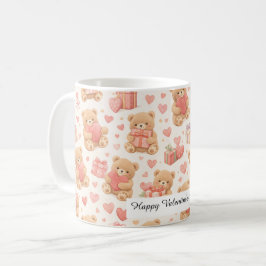 Liebevoller Valentinstag-Kaffeetassen-Teddybär Kaffeetasse