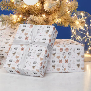 Liebevolles Teddy-Muster-Geschenkpapier für alle A Geschenkpapier