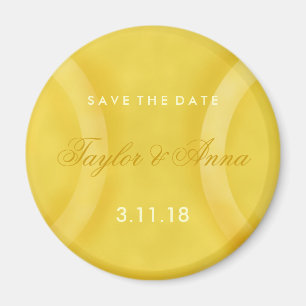 Liebhaber 311-Tennis - Save the Date Magnet