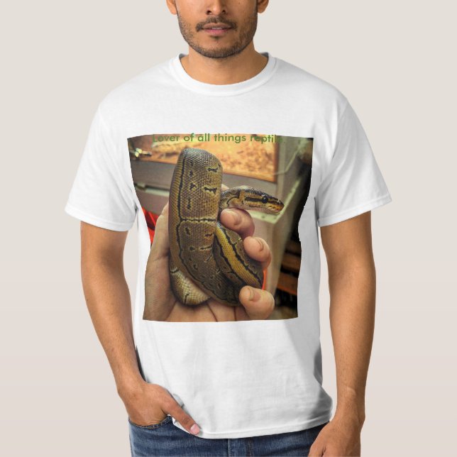 Liebhaber aller Sachen Reptil, Schlange T-Shirt (Vorderseite)