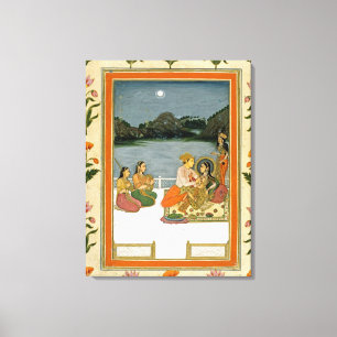 Liebhaber auf der Terrasse am Mondsee, vom Sm Leinwanddruck