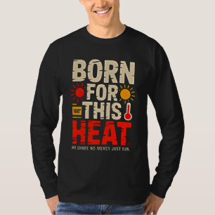 Liebhaber-Bold-Heat-Design für Sonnenanbeter T-Shirt