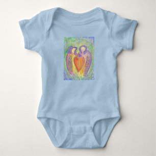 Liebhaber des Engels Heart Art Baby Bodysuit Baby Strampler
