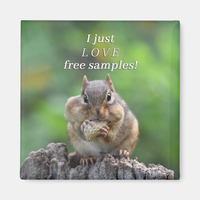 Liebhaber dieser freien Proben Magnet (Vorne)