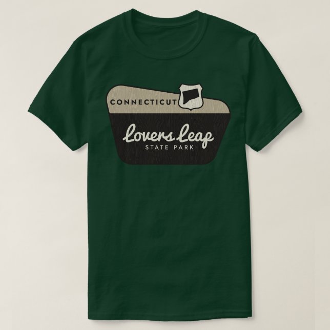 Liebhaber Leap Staat Park Connecticut Begrüßungsze T-Shirt (Design vorne)