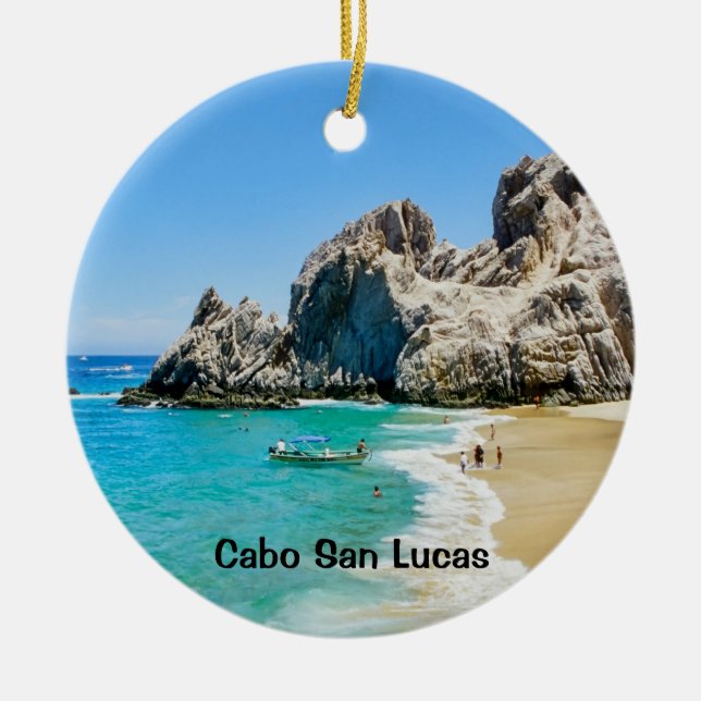 Liebhaber Strand, Cabo San Lucas Keramikornament (Vorne)